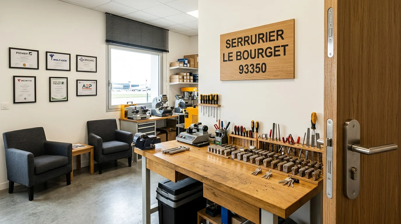 Atelier Serrurier Le Bourget · côté Salon de l'aéronautique