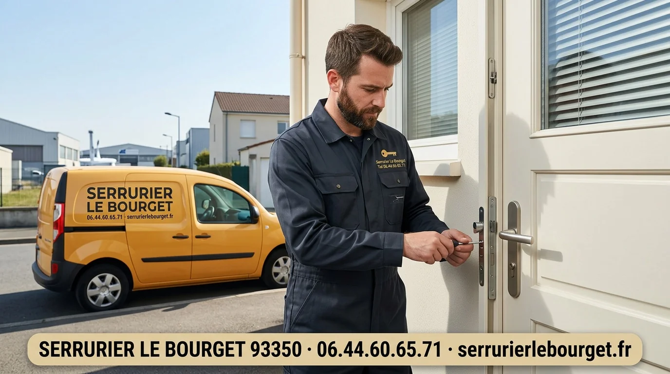Serrurier Le Bourget 93350 — atelier côté tarmac